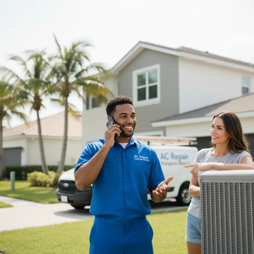 AC Repair Pompano Beach customer support in Cerritos